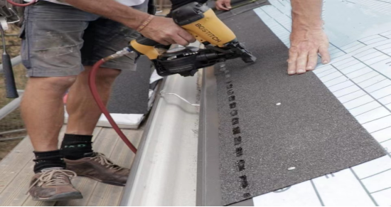 installing starter strip